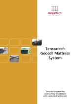 Tensartech Geocell Mattress System Brochure - 1