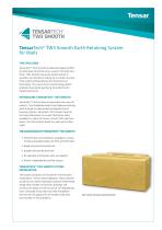 TensarTech TW3 Smooth Earth Retaining System for Walls - 1