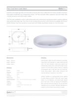 Pere Oval Semi-Inset Basin - 1