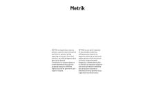 METRIK Series - 3