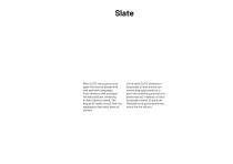 SLATE Series - 3