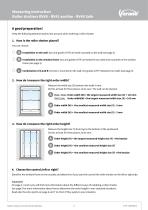 Measuring instruction Roller shutters - 1