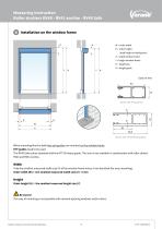 Measuring instruction Roller shutters - 3