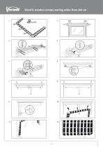 Wooden canopy awning - 4