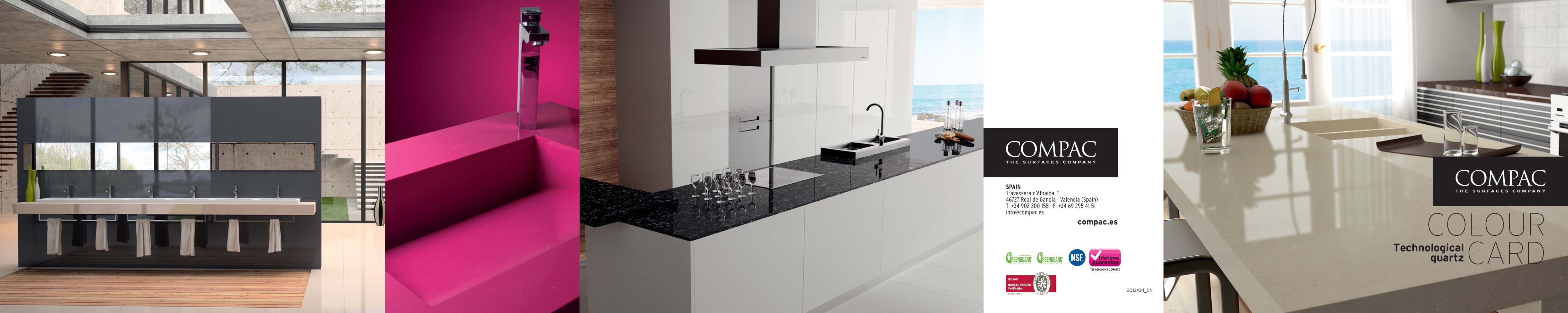 Technological Quartz Brochure Compac The Surfaces Company Pdf Technological Quartz Brochure 1 2 Pages