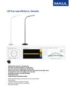 LED floor lamp MAULpirro, dimmable-3