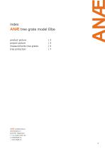 ANÆ tree grate model Elbe - 2