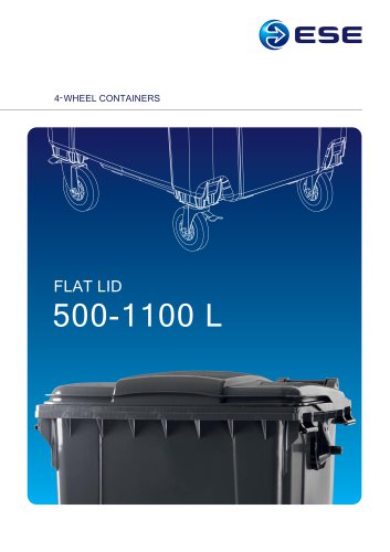 FLAT LID 500-1100 L