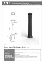 Cast Iron Bollards Brochure 2015 - 4