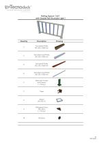 TECNODECK RAILING SYSTEM - 20