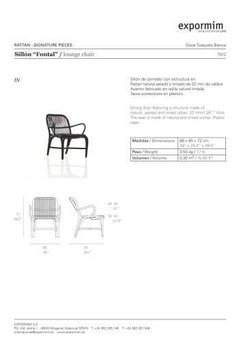 IN:Fontal Lounge chair