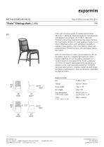 “Gata” Dining chair / silla - 1