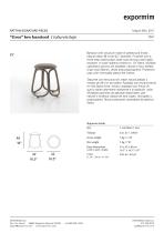 “Gres” low barstool - 1