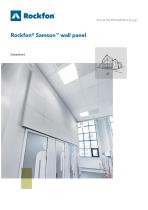 Rockfon® Samson™ wall panel - 1