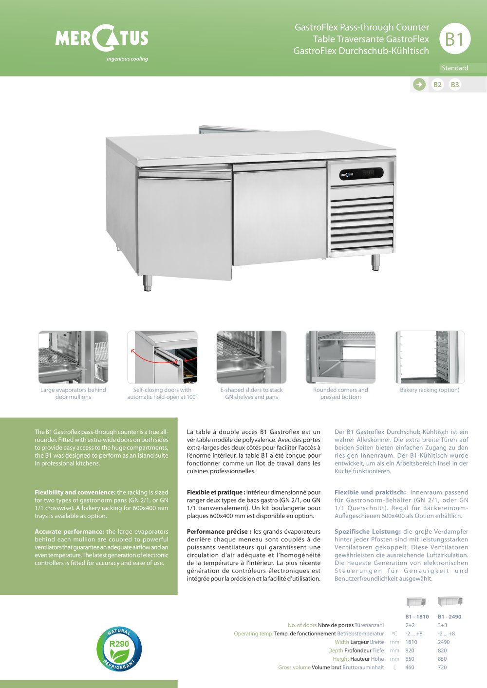 B1 Gastroflex P Through Counter Mercatus S A Pdf Catalogs B1 Gastroflex P Through Counter 1 2 Pages