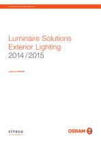 Luminaire Solutions Exterior Lighting 2014 / 2015