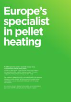 Heating with Wood Pellets - Product catalogue 2015/16 - 2