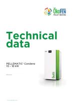 Technical data PELLEMATIC® Condens - 1