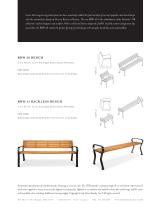 Steelsites RB - Wood Slat Benches - 2