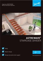 Staircase divder ASTRO WAVE-1