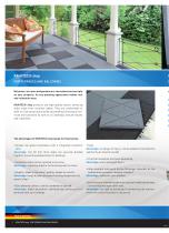 KRAITEC® STEP PROTECTIVE AND WALKWAY SLABS FOR TERRACES, BALCONIES,FLAT ROOFS AND AS EDGE AROUND SWIMMING POOLS - 2