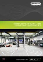 SPORTEC® Sports flooring and elastic layers for fitness centers and weight-lifting areas - 1