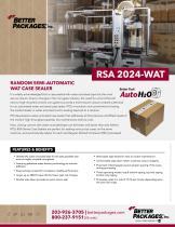 BETTER PACK RSA 2024-WAT AUTO H2O CASE SEALER - 1