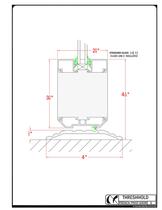 ALUMINIUM FRENCH / PIVOT DOOR - 7