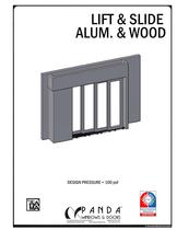 Lift & Slide alum. & wood - 1