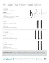 Multi-Slide Door System Handle Options - 1