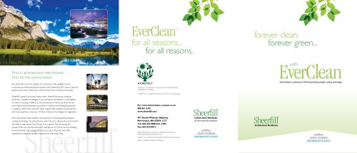 forever clean, forever green with EverClean