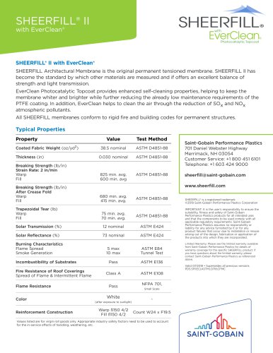 SHEERFILL® II with EverClean®