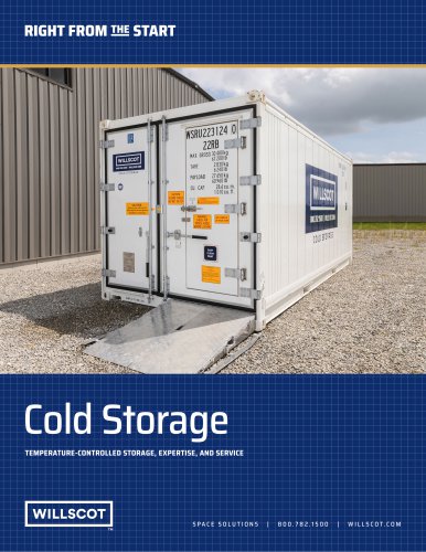 COLD STORAGE CONTAINERS
