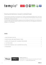 Cleaning and maintenance manual for ventilated façade - 2