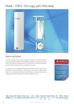 Water heaters for domestic and commercial installations - 10