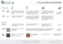 IMAGE'IN - Colours, Finishes and Options - 2