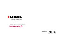 LIVAL RETAIL Catalog 2016 - 1