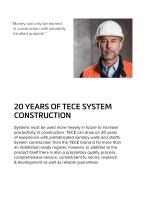 SYSTEM  CONSTRUCTION, TECE BRAND - 3