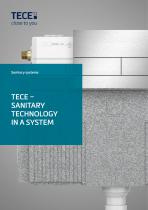 TECE – SANITARY TECHNOLOGY IN A SYSTEM - 1