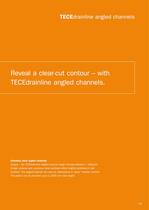 TECEdrainline: the complete range of shower channels - 15