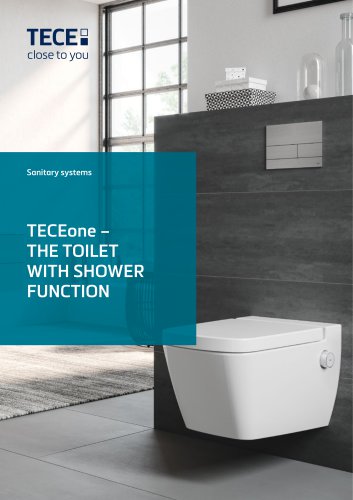 TECEone – THE TOILET WITH SHOWER FUNCTION