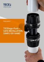 TECElogo-Push - safe installation, simply by hand - 1