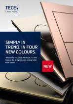 TECEnow & TECEloop metallic - Simply in trend. In four new colours - 1