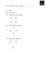 CJC Systems - KNX Collection - Button arrangement - 1