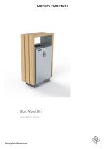 Bloc Wood Bin