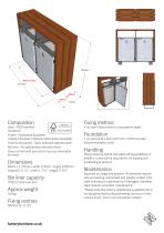 Bloc Wood Double Bin-2