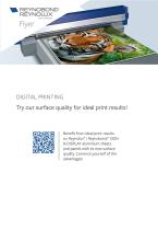 Digital Printing: Try our surface quality for ideal print results! - 1