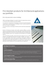 Our fire products for aluminium facades and roofs cladding - 2