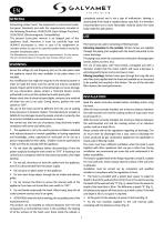 INSTRUCTIONS SLIVER-7