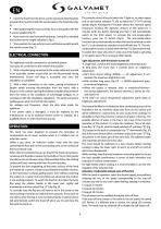 INSTRUCTIONS SLIVER-8